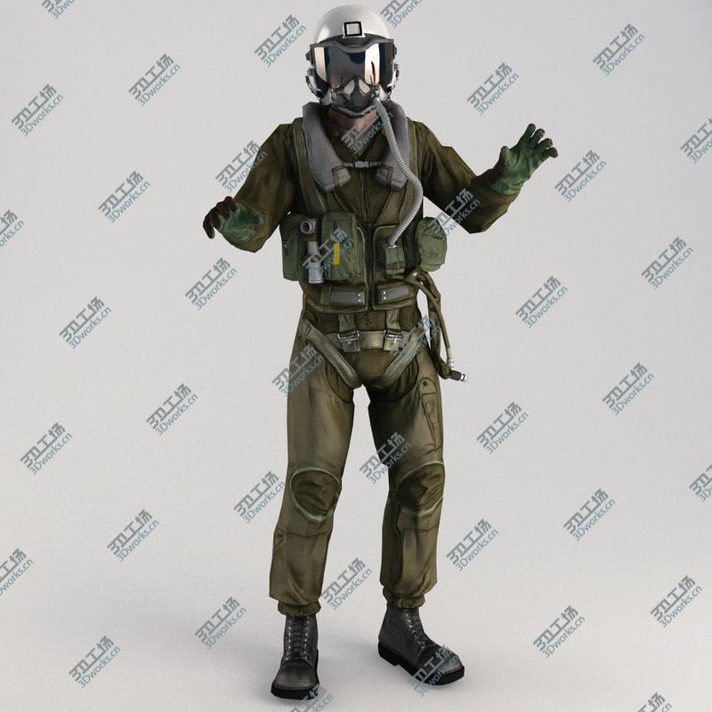 images/goods_img/202105073/Military Pilot V4 Rigged/4.jpg